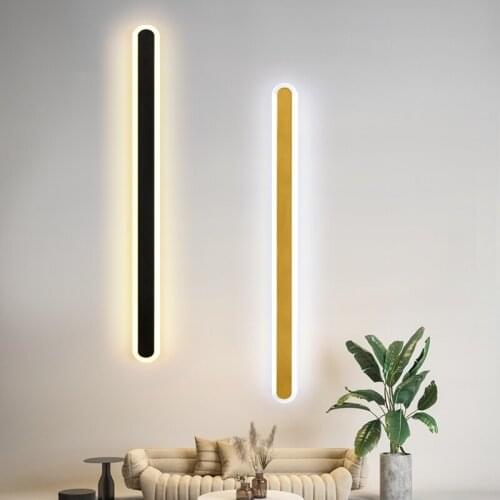 Acrylic LED Wall lamp For Living room bedroom Bedside mirror Aisle Stairway Indoor lighting kitchen fixture Decorative light