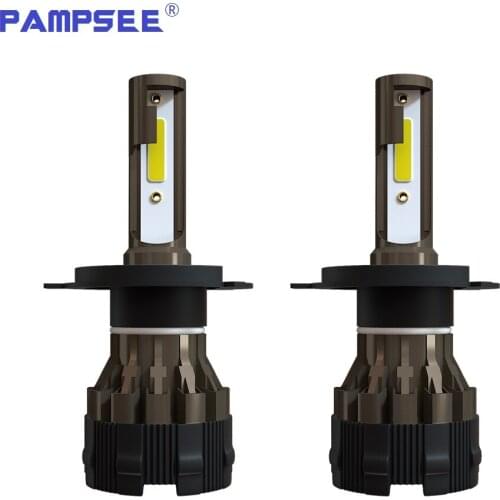 PAMPSEE Auto Bulbs 72W 9000LM LED H7 H4 H11 H1 H3 H13 880 9004 9005 9006 9007 9003 HB1 HB2 HB3 HB4 H27 LED Car Headlights