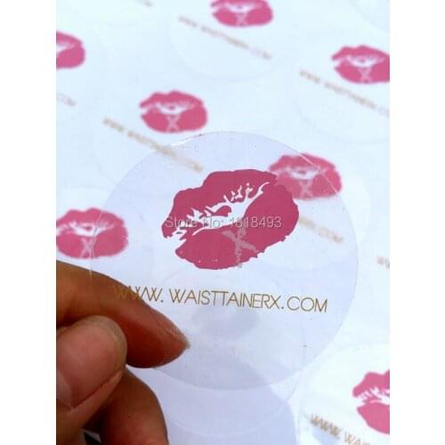 Free shipping customized transparent PVC stickers/round square paper stickers/garment tag colorful stickers/kraft paper stickers