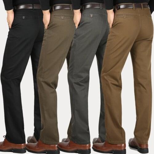 New Arrival Fashion Large Casual Pants Loose Pure Cotton Autumn Winter Full Length Plus Size 29 30 31 32 33 34 36 38 40 42