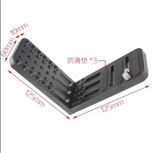 Quick Release L Plate Bracket 1/4 Screw Mount For 1500D 850D 800D 760D 750D 200D 77D 70D 60D 5Ds 6D 7D 5D Mark II/III 5D4 6D 6D2