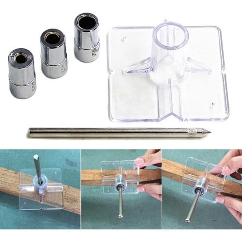 Woodworking Drilling Locator Pocket Mini Woodworking Drilling Locator Pocket Hole Drill Dowel Jig Guide 6/8/10mm