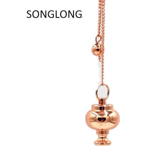 Metal pendant pendulum metal pendulum for divination spiritual design reiki symbols charms jewelry for Pendant for crafts