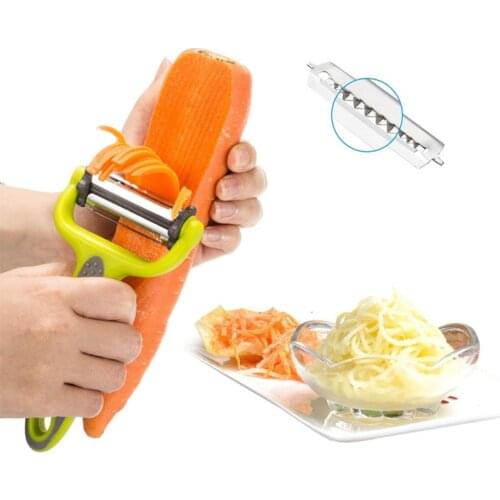 NEW Kitchen Rotating Peeler Vegetable Fruit Peeler with Rotating Serrated Stainless Steel Tool for Kitchen