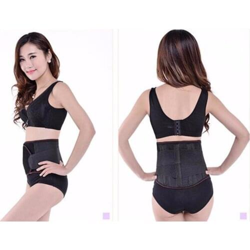 Orthopedic Lumbar Medical Belt Waist Trimmer PP Straps Suporte Lumbar Support Belt for Men Blue Black Direct Factory