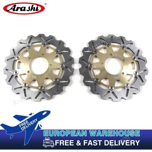 Ship from France CNC Front Brake Discs Rotors For KAWASAKI VERSYS 650 2007-2014 / ER6F ER6N 2006-2015 / ZX6R NINJA 2007-2015
