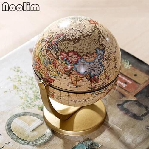 NOOLIM Plastic Terrestrial Globe World Globe Fashion Home Decoration Gift For Kids Free Shipping