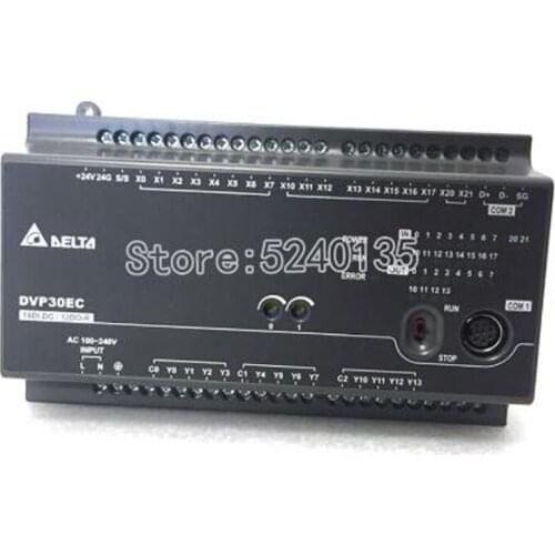 PLC controller PLC EC3 series DVP30EC00R3 DVP30EC00T3 100-240VAC 30-point host 18DI 12DO Relay output New Original in box