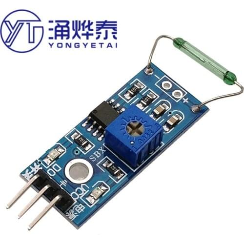 Reed Switch Sensor Module Magnetron Module Reed Switch Magnetic Control Switch free shipping