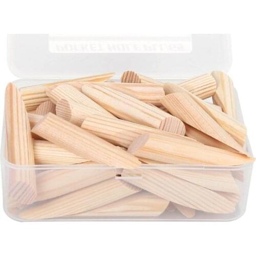 50pcs Wooden Pocket Hole Plug woodworking Screws Plugs Kit Pocket Hole Plug Inclined Drilling Tools