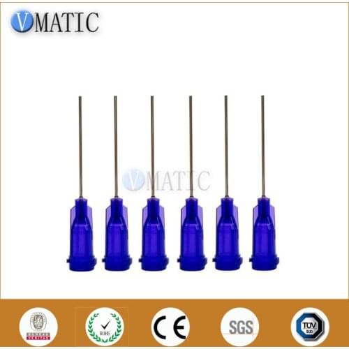 Free Shipping Non-Sterilized 100Pcs 21G 1" Inch Dispensing Needle Tip