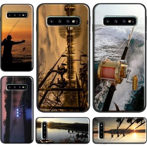 CARP FISHING RODS Phone Case For Samsung Galaxy S21 Ultra S20 FE S8 S9 S10 Plus Note 10 Note 20 Ultra S10e