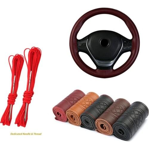 General Motors Steering Wheel Cover, Self-made Non-slip Steering Wheel Cover, Car Interior Modification Accessories