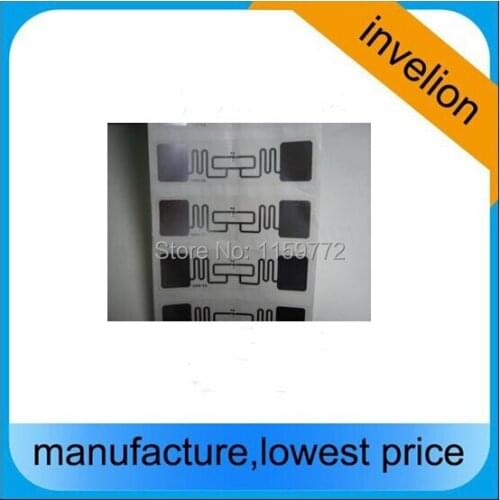 Long range UHF RFID label tag with custom design