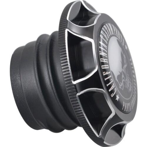 Motorcycle Black Fuel Gas Tank Cap Topper Cover 3D Patch For Harley Sportster XL Dyna Softail Touring Road King Trike Models