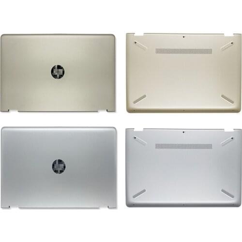 New Laptop LCD Back Cover/Bottom Case For HP Pavilion 15-BR Series 924501-001 924502-001 Non Touch Silver Gold A D Cover