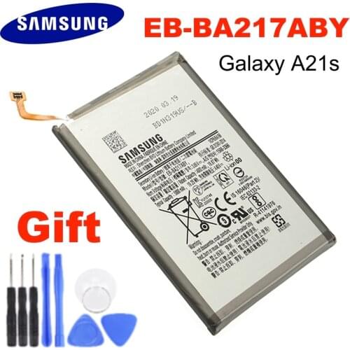 SAMSUNG Original Replacement Battery EB-BA217ABY For Samsung Galaxy A21s SM-A217F/DS SM-A217M/DS SM-A217F/DSN 5000mAh