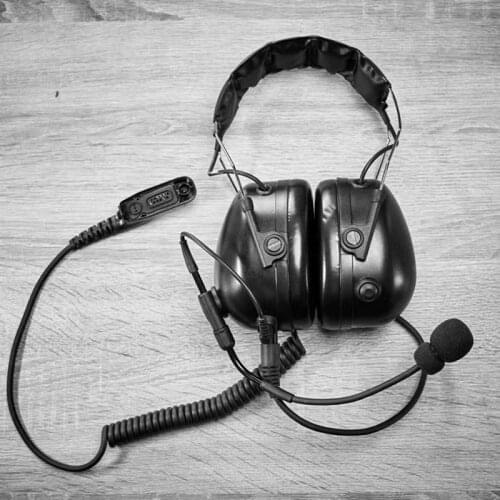 Heavy duty headset for dp4801 dgp8550 dp4801e dgp8550e dgp5050e xpr7550e apx4000 apx6000 apx7000