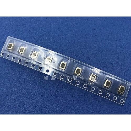 10pcs Universal 307 308 408 Car Key Remote Control Switch Button Button Micro Chip Switch