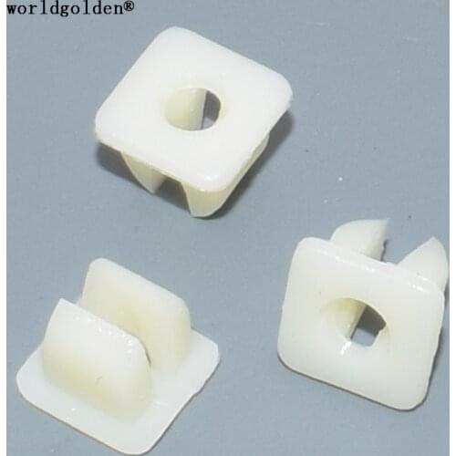 Worldgolden 100pcs auto fasteners #8 Screw Size for Nissan#96706-B0700(96706B0700) Mazda#999100412