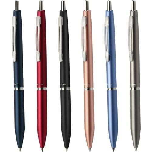 Japan Pilot Acro1000 Retro Pen 0.5mm BAC-1SEF Oil Ballpoint Pen Very Thin Tip Metal Rod