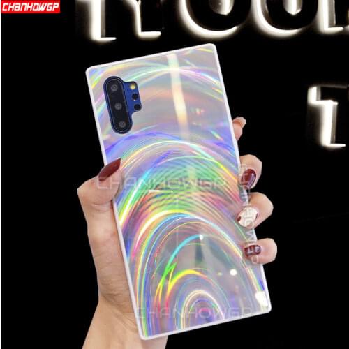 Crystal Rainbow Mirror Case For Samsung Galaxy A51 A71 A01 A50 A70 A30 A20 A10 A30S A31 A41 S20 S10 Plus Ultra S9 S8 Soft Cover