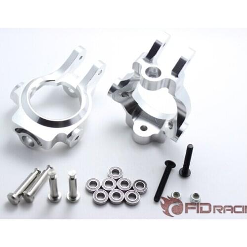 Aluminum FRONT HUB CASTOR BLOCKS For LOSI 5IVE T/ROVAN LT/KMX2