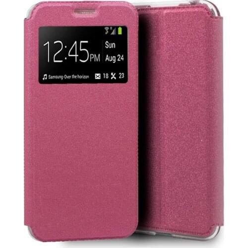 Alcatel 1B Flip Cover case (2020) plain pink