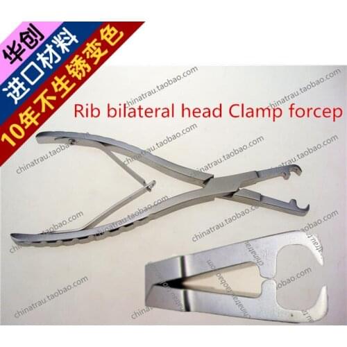 Medical orthopedic instrument Rib bilateral head Clamp forcep sternum bone plate Straight head bender bending plierbend device