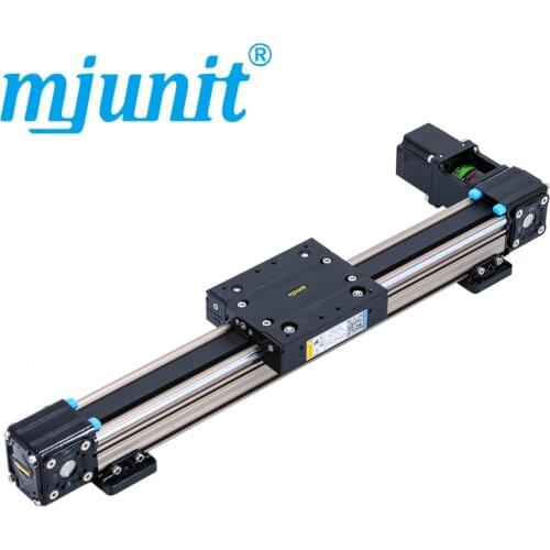 Mjunit single axis positioning linear module sliding table guide rail synchronous belt manipulator for large package box