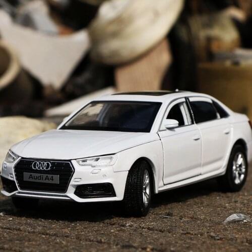 1:32 AUDI A4 Alloy Car Diecasts & Toy Vehicles Toy Car Metal Collection Model Car Model High Simulation Model Toys For Kids Gift
