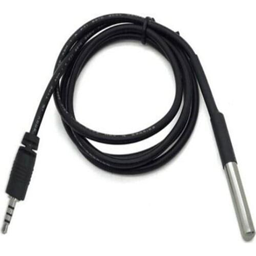 1PCS DS1820 Stainless Steel Package Waterproof DS18b20 Temperature Probe Temperature Sensor Module Kit 18B20 For Arduino