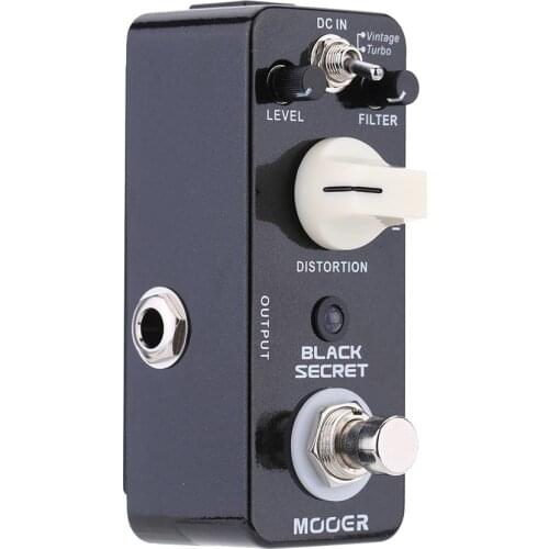 Mooer Black Tube Screamer Overdrive Pro Vintage Electric Guitar Effect Pedal hand-made effects pedal