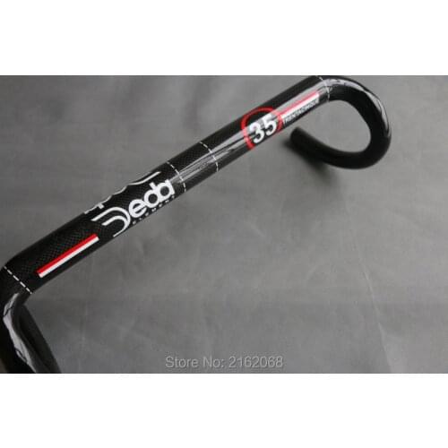 Newest JEDA-ELEMENT Road bicycle 3K full carbon fibre handlebar carbon bike bend bar lightest parts 35mm*400/420/440mm Free Ship