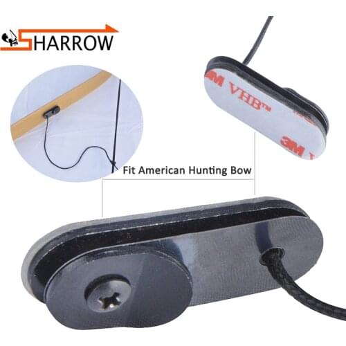 Professional Archery Clicker American Hunting Bow Limbs Paste Type Spring Steel Signaler For Recurve Bow Shooting Accessories