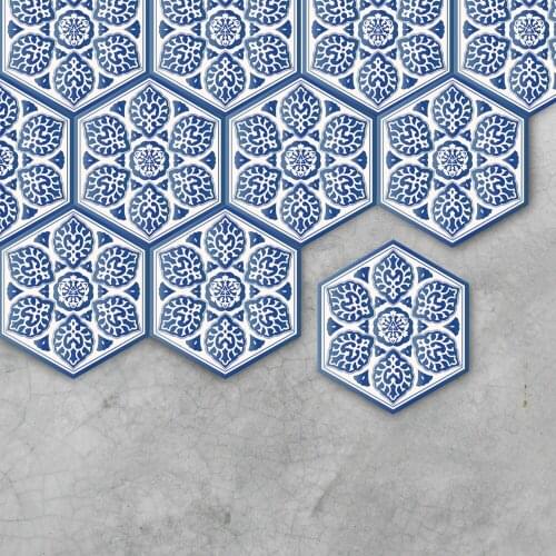 Alwayspon Fashion Self adhesive decorative floor Sticker Anti Slip waterproof DIY decorative tile