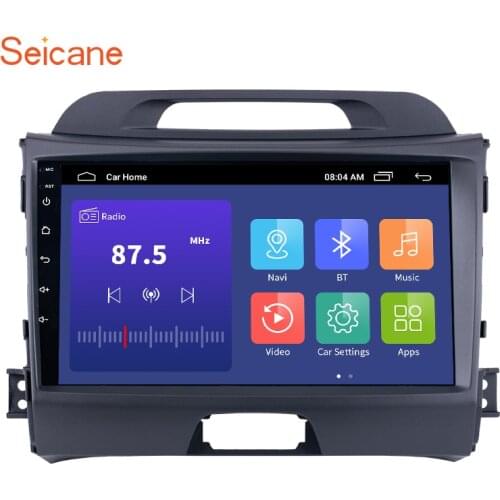 Seicane Android 10.0 DSP IPS Wifi Head Unit Radio Audio GPS Multimedia Player For 2010 2011 2012 2013 2014 2015 KIA Sportage