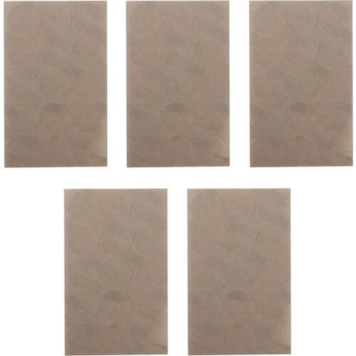 75Pcs/set Silicone Quilting Ruler Grip-True Grips -Non Slip Adhesive Rings DIY Apparel Sewing Tool -Clear