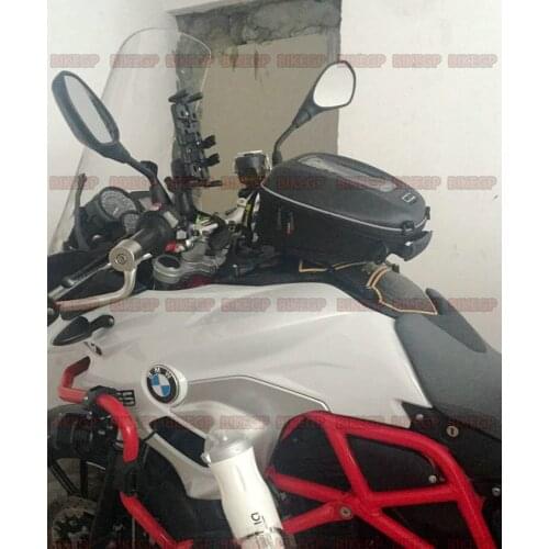 Motorcycle Tank bags fits bmw f700gs f800gs adventure 2012-2016 mobile navigation bag send Waterproof bag and BF15 access brack
