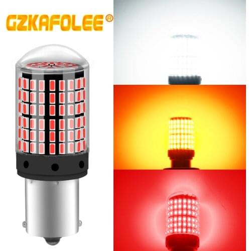 BA15S Turn Signal Lights for Car BAU15S P21w Led Bau15s Canbus 1156 PY21W Automobiles Parts Accessories