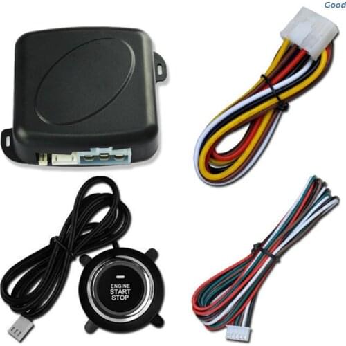 12V Universal Car Engine Push One Click Start Button Remote Ignition Starter