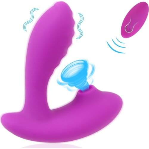 Wireless Sucking Vibrators For Women Clitoris Sucker Vaginal Massager Anal Toys Female Masturbator Panties Goods Erotic Sex Shop