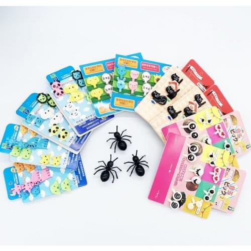 Animal Fruit Fork Food Grade Plastic Mini Cartoon Kids Cake Fruit Toothpick Bento Lunch Bento Accessories Party Decoration