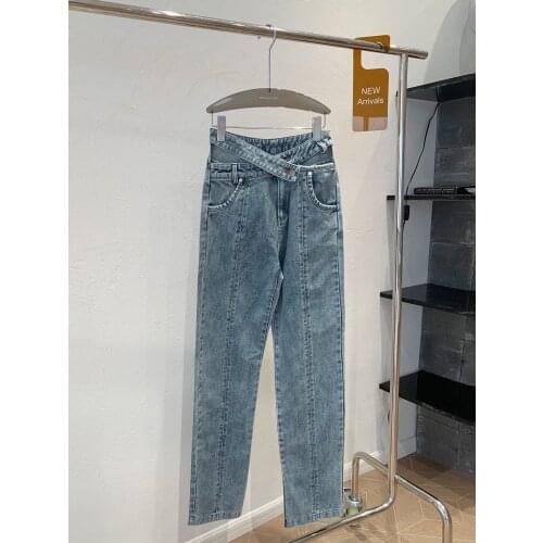 Vintage Fashion 2021 New Women Casual Straight Jeans Ladies Denim Pants For Female Rmsx 6.08