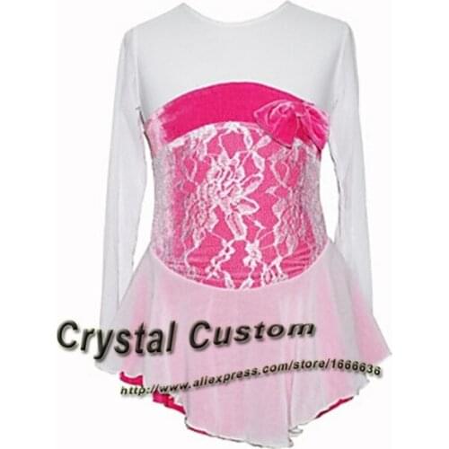 2016 Children Figure Skating Dress Fashion New Brand Vogue Figure Skating Competition Dress For Women DR3097