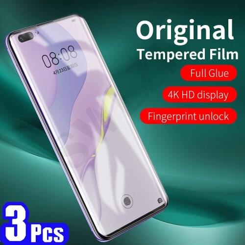 3/5Pcs 9H for Huawei nova 3 3i 3E 4 4E 5 5i 5T 5Z 6 7 SE 7i 8 pro tempered glass phone screen protector protective film on Glass