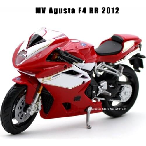 Bburago 1:18 Hot New Products MV Agusta F4 RR 2012 original authorized simulation alloy motorcycle model toy car gift collection