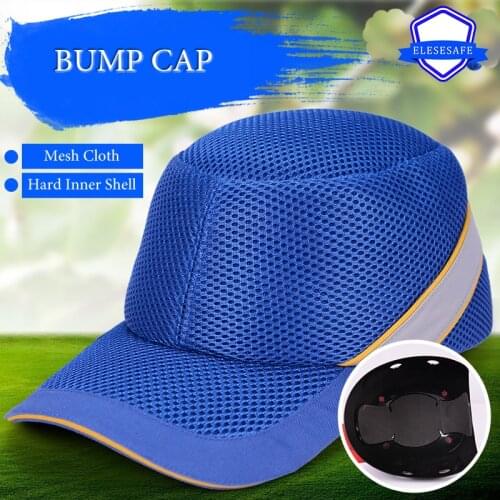 2020 New Baseball Hat Safety Bump Cap Protective Helmet Hard Inner Shell Breathable For Work Factory Carrying Head Protection