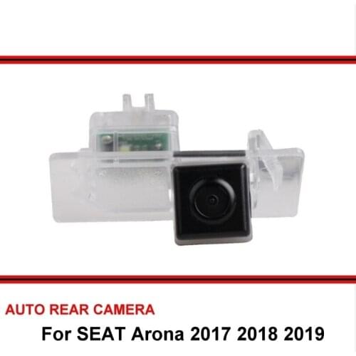 Boqueron For SEAT Arona 2017 2018 2019 Car rear view camera trasera Auto reverse backup parking Night Vision Waterproof HD SONY