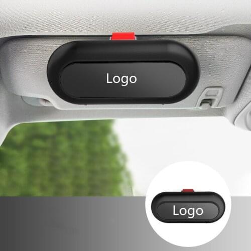 Black and White Car ABS glasses case Glasses Holder Suit For Land Rover Discoverer 3/4 Freelander / Range Rover Velar Sport